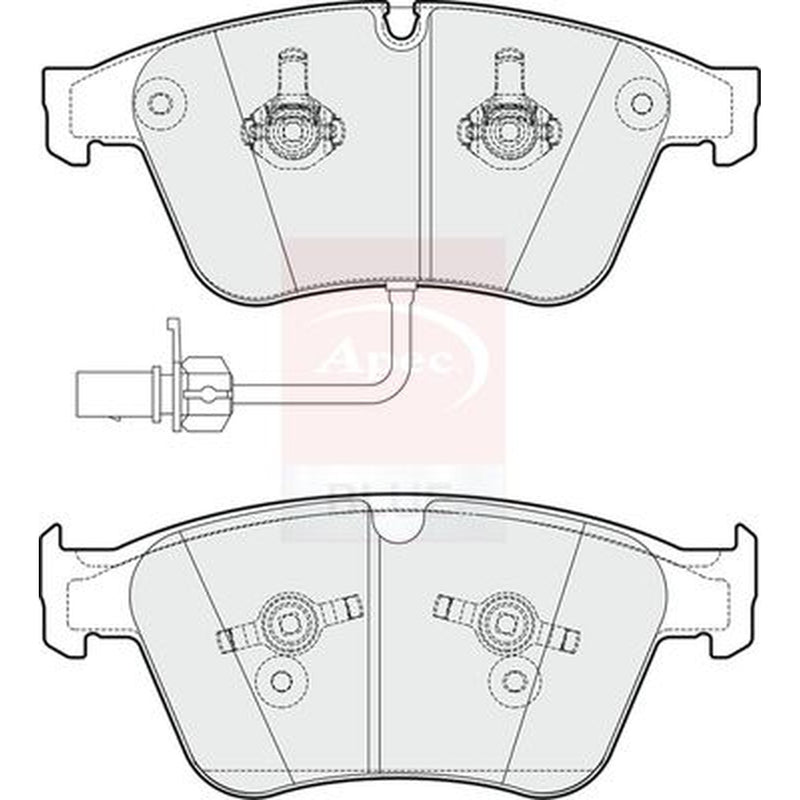 Apec Front Brake Pad Set PD3686