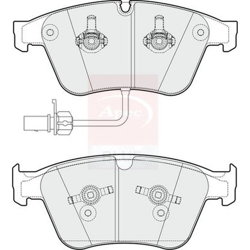 Apec Front Brake Pad Set PD3686