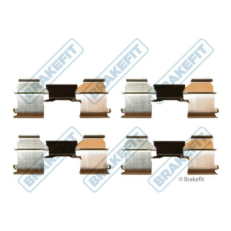 Apec Brake Pad Accessory Fitting Kit Front BKT1208
