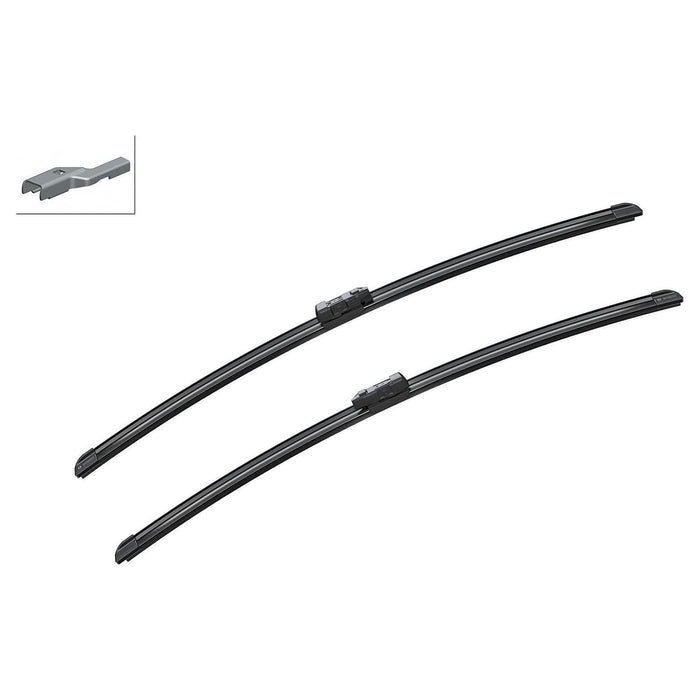 Bosch Aerotwin Flat Blade A636S Front Window Windscreen Wiper Blade Set Pair Bosch  - Town Parts