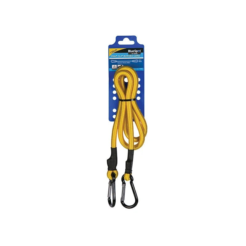 BlueSpot Tools Snap Clip Bungee 120cm x 10mm - 45445