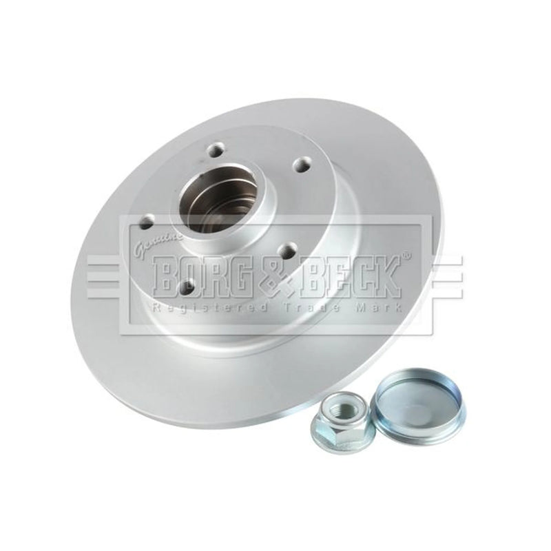 Borg & Beck 2 x Solid Rear Brake Discs BBD5838S