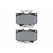 Textar Brake Pad Set 2481301