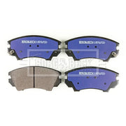 Borg & Beck 4 x Front Brake Pad Set BBP2047