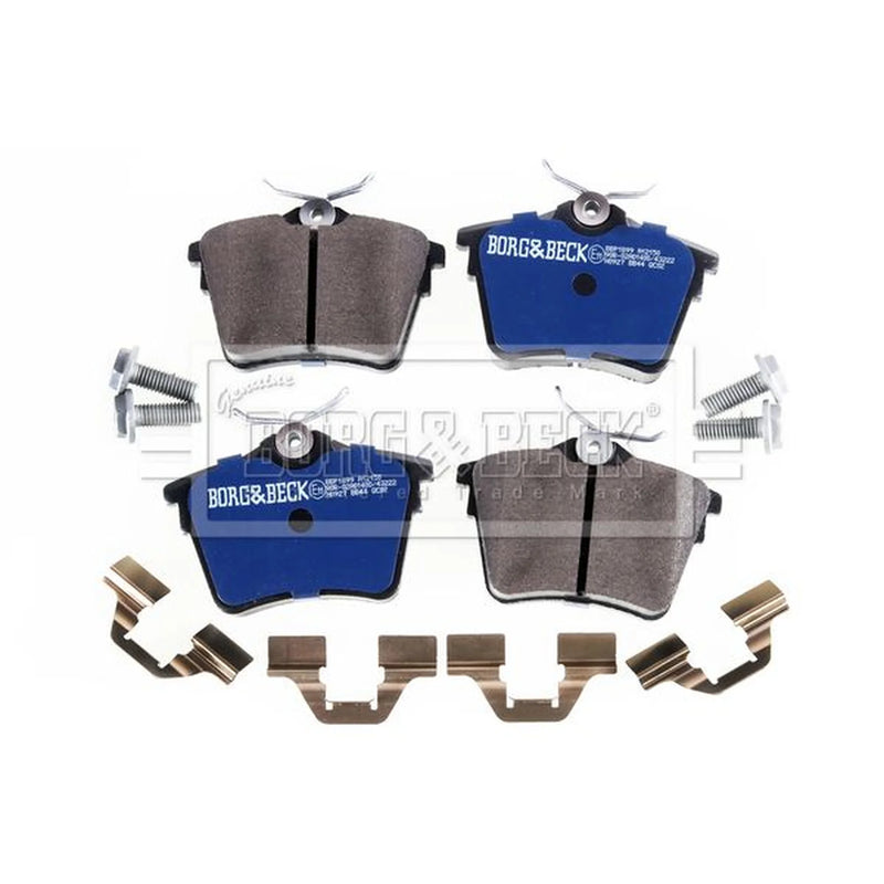 Borg & Beck 4 x Rear Brake Pad Set BBP1899