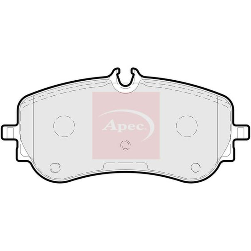 Apec Rear Brake Pad Set PAD2229