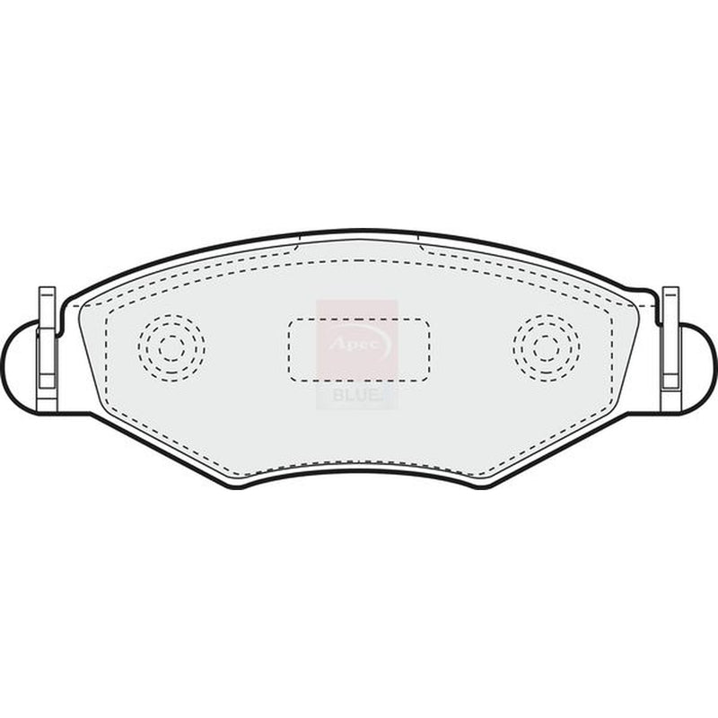 Apec Front Brake Pad Set PD3033