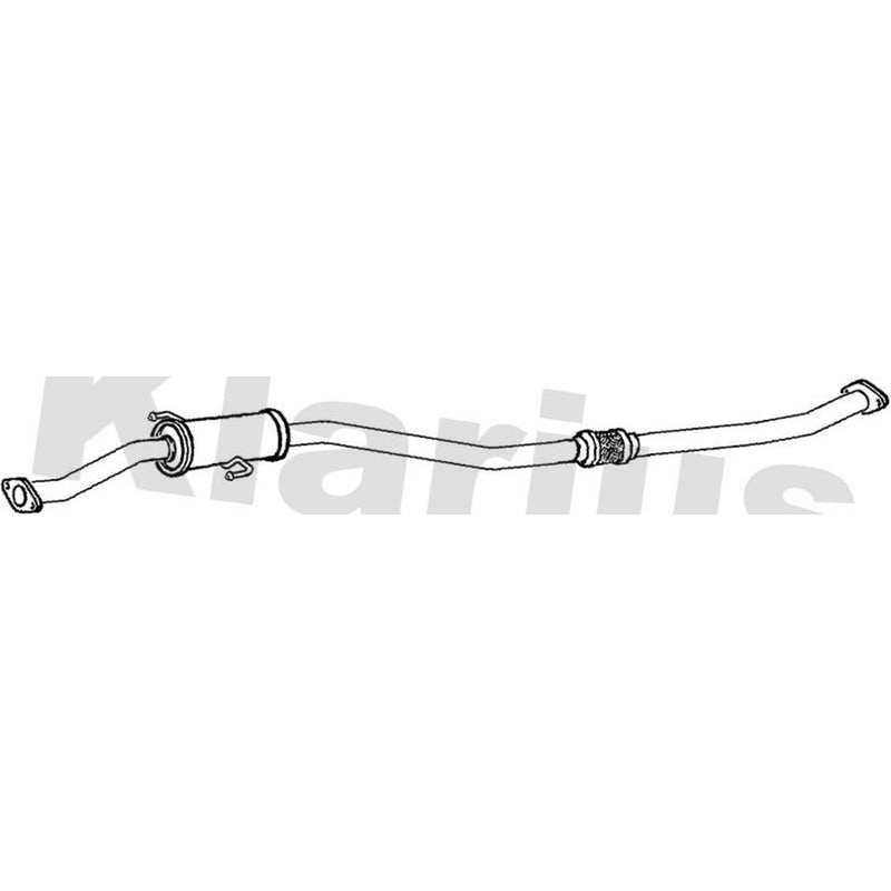 Klarius Box With Centre Pipe Centre TY613K