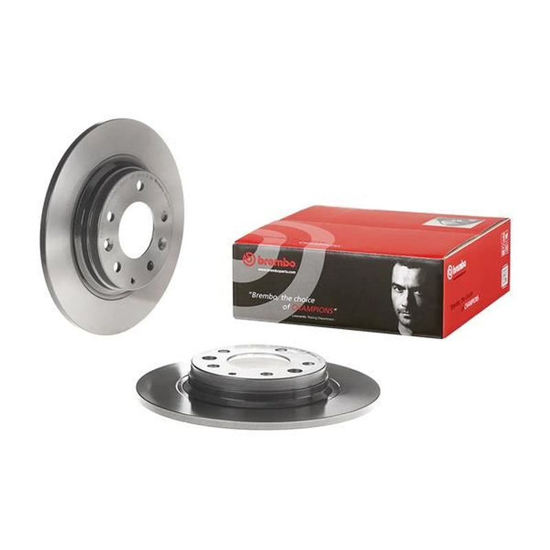 Brembo 2 x Solid Rear Brake Discs 08.A112.11