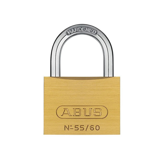 ABUS Mechanical 55/60mm Brass Padlock Keyed Alike 5601 - 10002877-01
