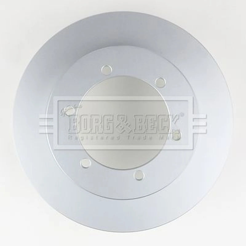 Borg & Beck 2 x Solid Rear Brake Discs BBD5414