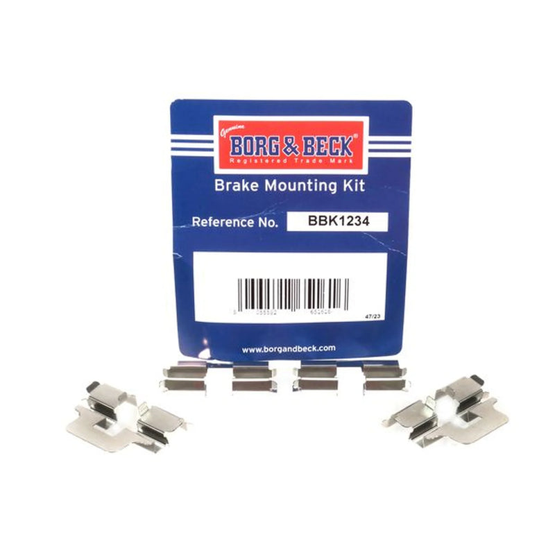 Borg & Beck Brake Pad Accessory Fitting Kit Rear BBK1234