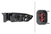 Hella 2SK 012 379-431 Tail Light Assembly