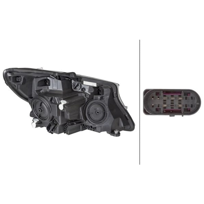 Hella Headlight Headlamp PY21W Left 1EL 011 284-871