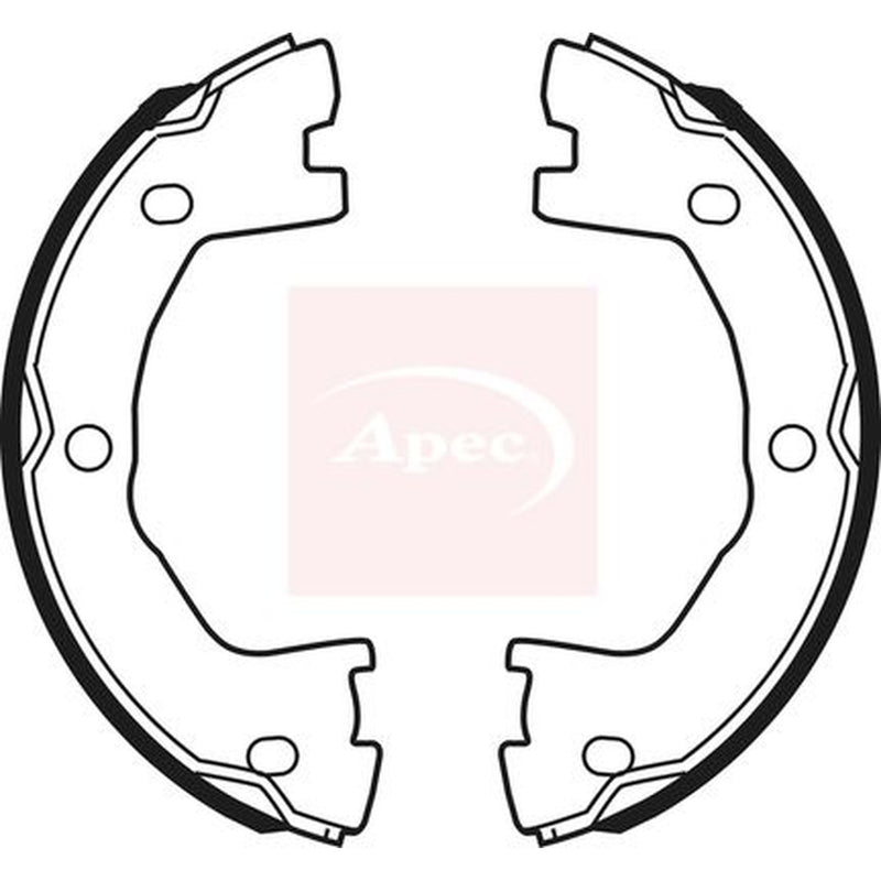 Apec Parking Brake Shoe Set SHU779