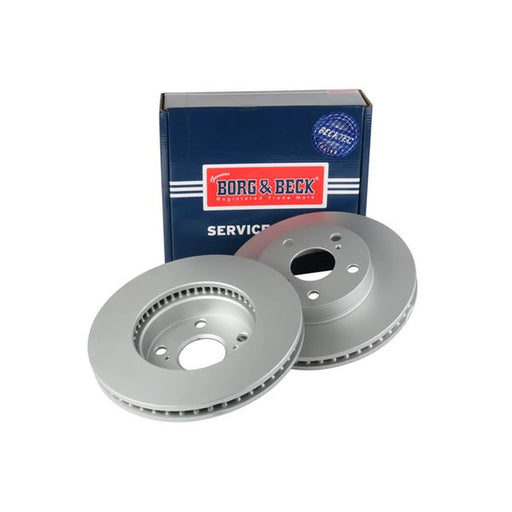 Borg & Beck 2 x Front Brake Discs BBD5566