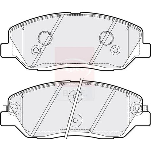Apec Front Brake Pad Set PD3222
