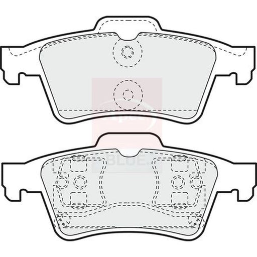 Apec Rear Brake Pad Set PD3062