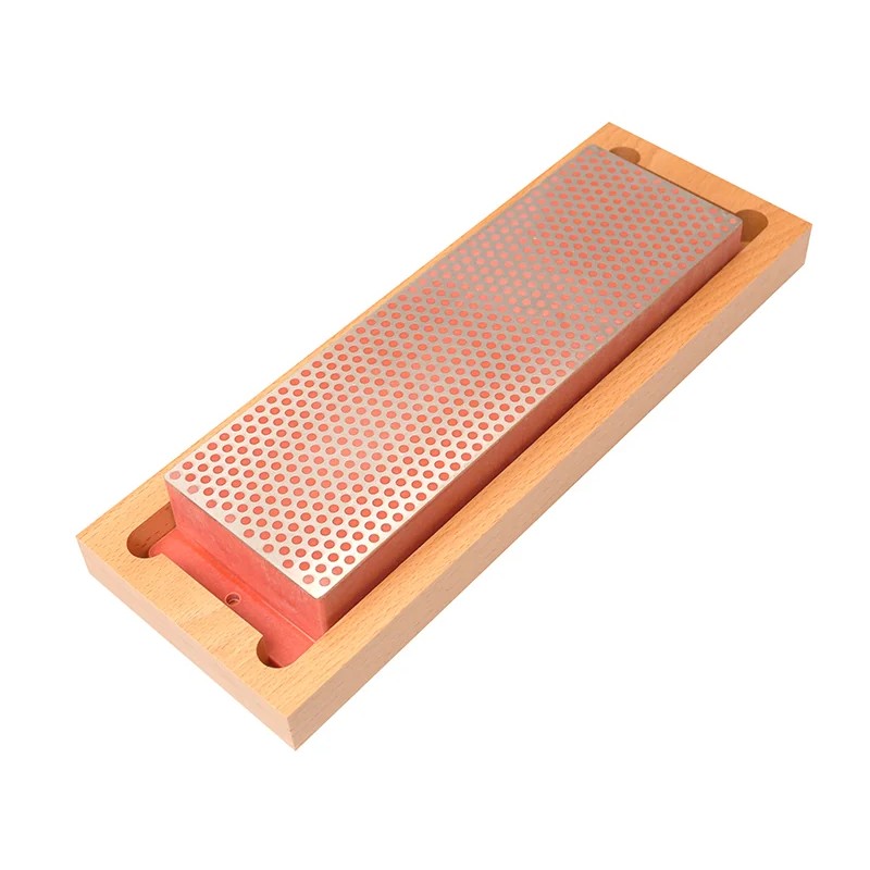 DMT Diamond Whetstone Wooden Box Red 600 Grit Fine 150-200mm