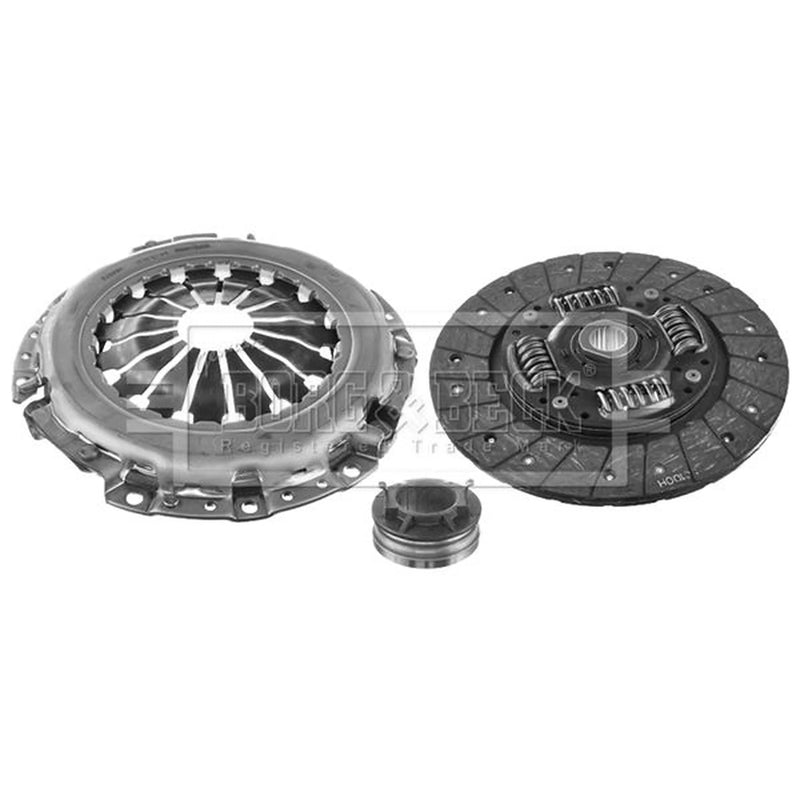 Borg & Beck Clutch Kit Set 3pc 226mm HK2532