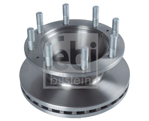 Febi 2 x Brake Disc Set Internally Vented Rear
