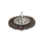 Lessmann DIY Wheel Brush 50 x 10mm, 0.30 Steel Wire - 410.123.EP