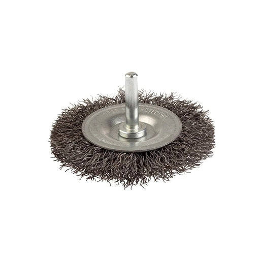 Lessmann DIY Wheel Brush 50 x 10mm, 0.30 Steel Wire - 410.123.EP