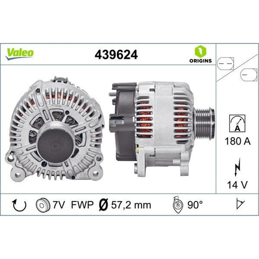 Valeo Car Alternator 12V 439624