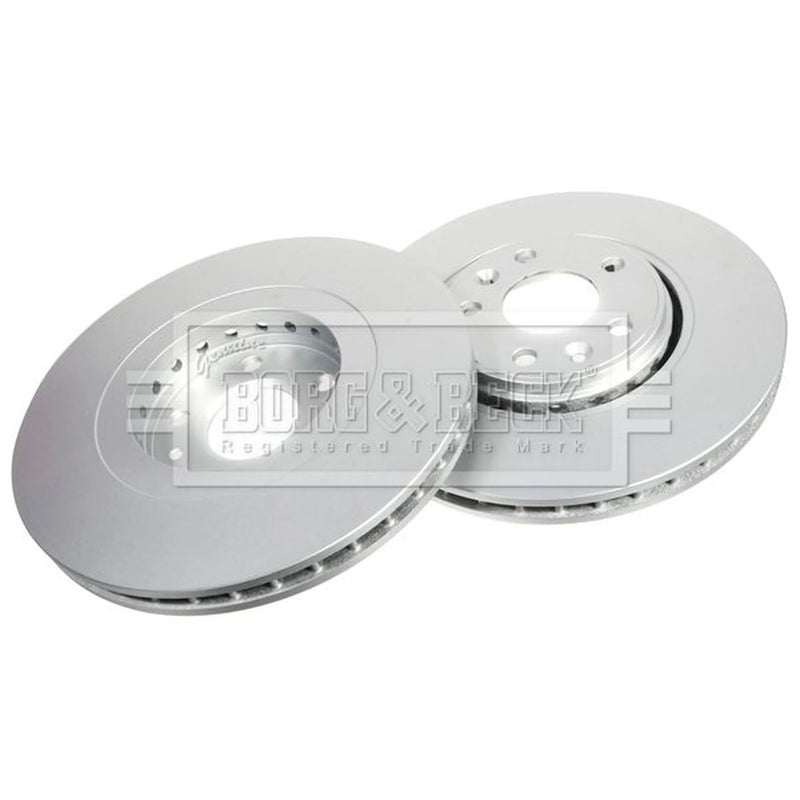 Borg & Beck 2 x Vented Front Brake Discs BBD4781