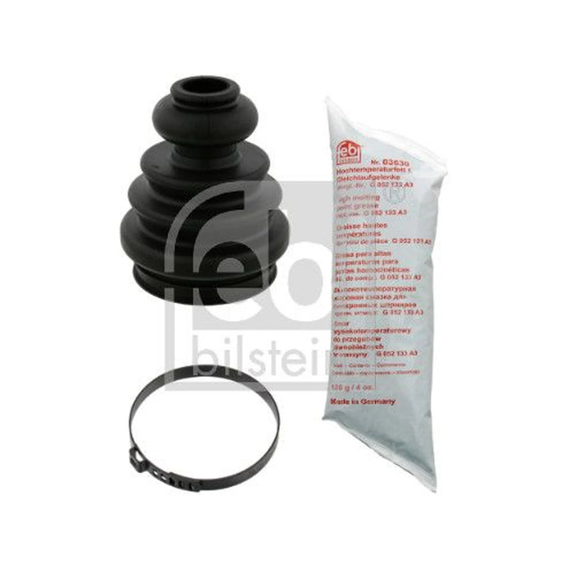 Febi Drive Shaft Bellow Kit transmission sided Rubber 38345