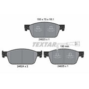 Textar Front Brake Pad Set 2462301