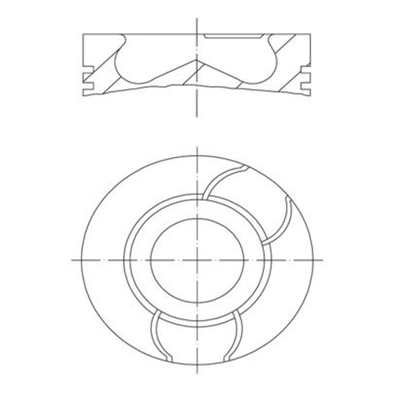 Mahle Piston Cylinder Bore = 128mm 229 21 20
