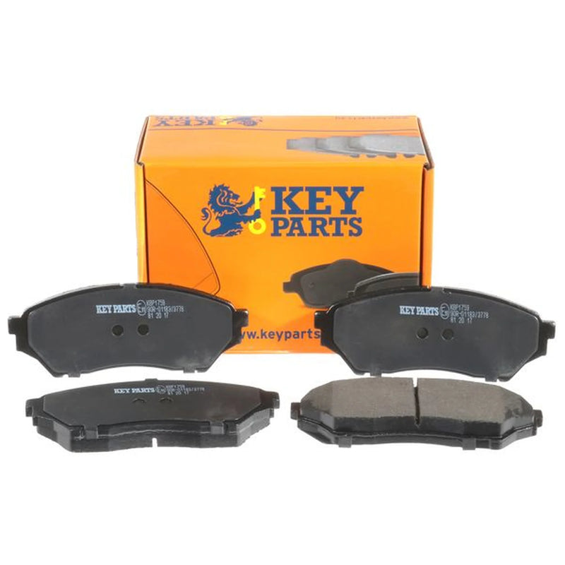 Key Parts 4 x Front Brake Pad Set KBP1759