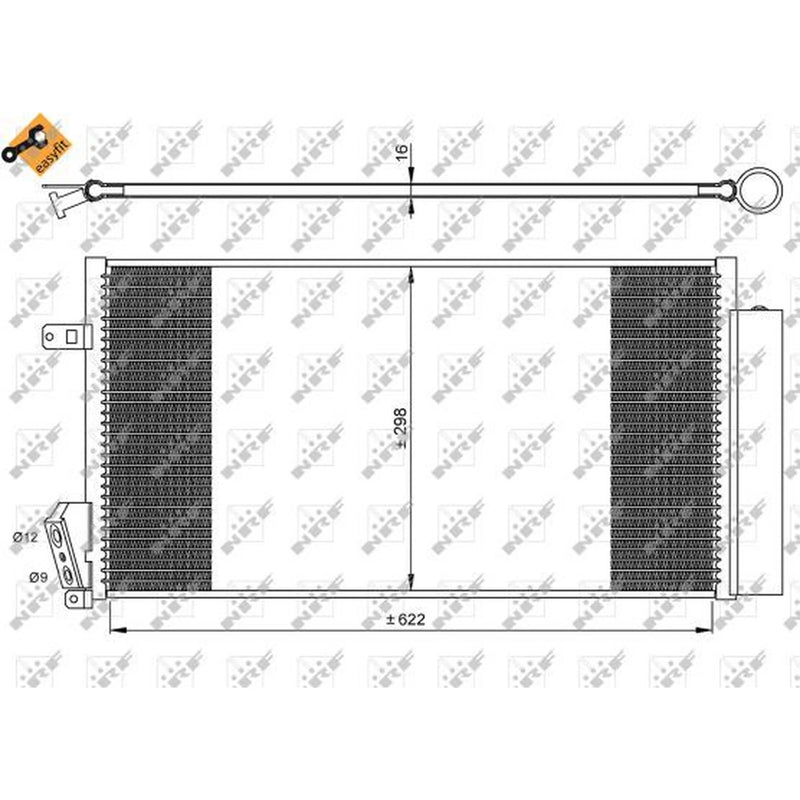 NRF Air Conditioning Condenser 35940