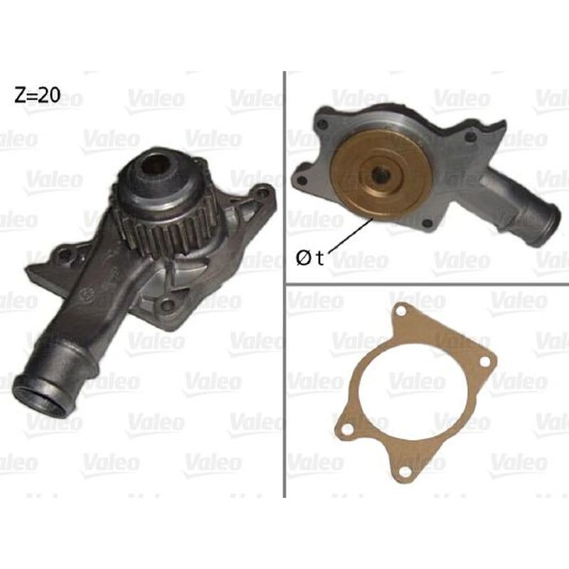 Valeo Engine Cooling Water Pump 506008