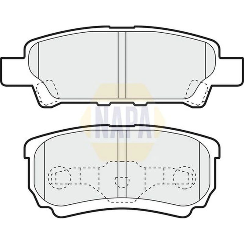 NAPA Rear Brake Pad Set NBP1738