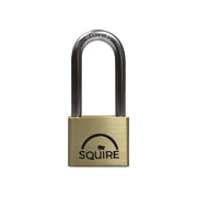 Squire LN5/2.5 Lion Brass Padlock 5-Pin 50mm - 65mm Long Shackle - LN5/2.5