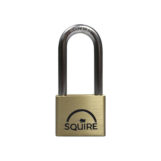 Squire LN5/2.5 Lion Brass Padlock 5-Pin 50mm - 65mm Long Shackle - LN5/2.5