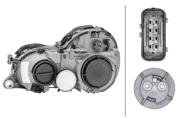 Hella Headlight Headlamp H7/H7 Right