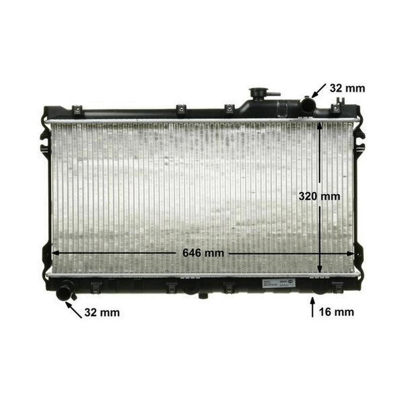Mahle Engine Radiator CR 185 000S