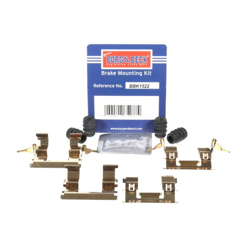 Borg & Beck Brake Pad Accessory Fitting Kit Front BBK1522