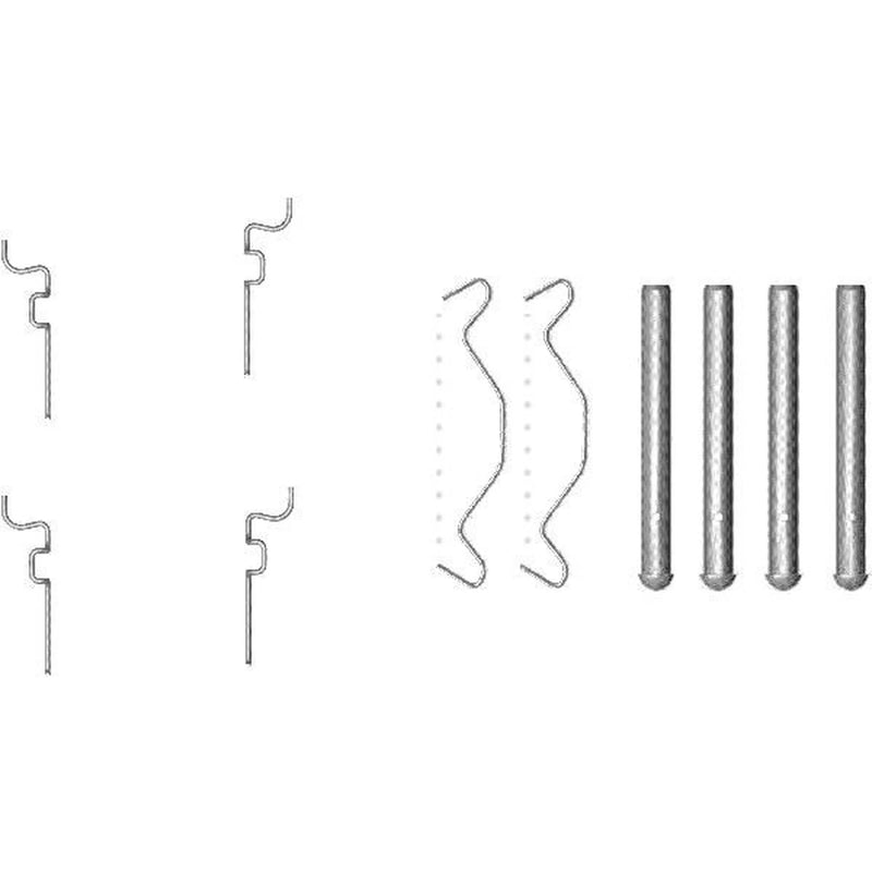 Mintex Brake Pad Accessory Fitting Kit Rear MBA1683
