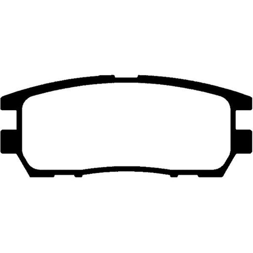 Abtex Rear Brake Pad Set PLU804