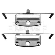 Borg & Beck Brake Pad Accessory Fitting Kit Front BBK1236