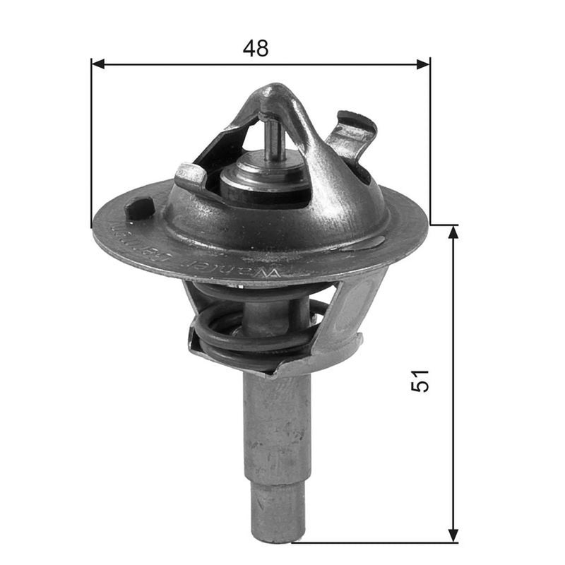 Gates Thermostat,Coolant TH38490G1
