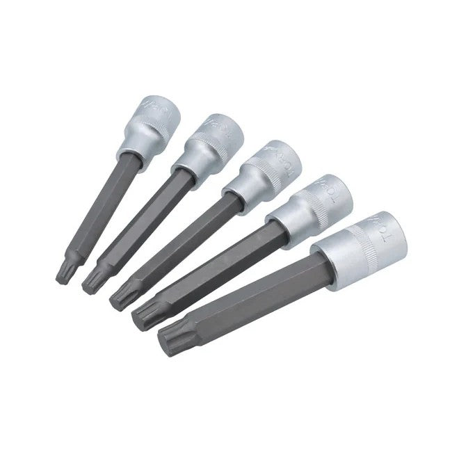 Laser Tools Long Series Torx Plus® Socket Bit Set 1/2 "D 5pc - PL