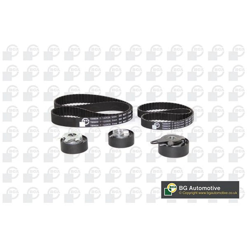 BGA Timing Belt Kit with Rollers TB9604K
