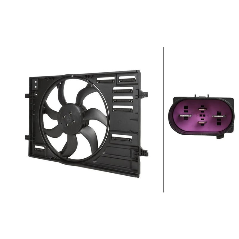 Hella Engine Cooling Fan 8EW 366 420-401