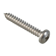 ForgeFix Self-Tapping Screw Pozi Compatible Pan Head SS 1.1/4in x 10 ForgePack