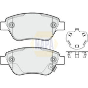 NAPA Front Brake Pad Set NBP1620